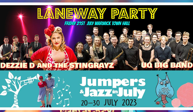 See more info about Jumpin' Jazz Laneway Party! in Warwick