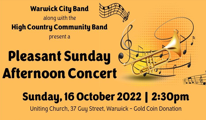 See more info about Pleasant Sunday Afternoon Concert in Warwick