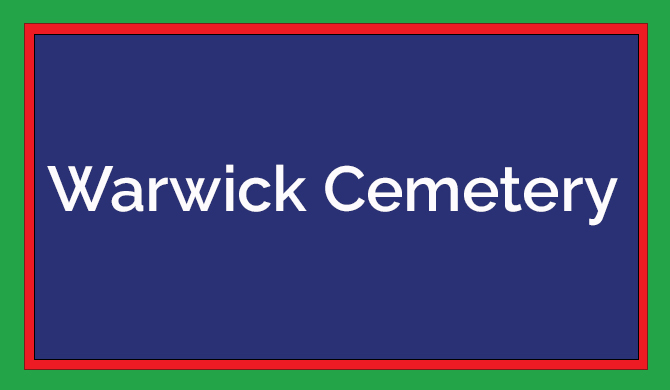 Find out more about Warwick Cemetery - Cemetery in Warwick.