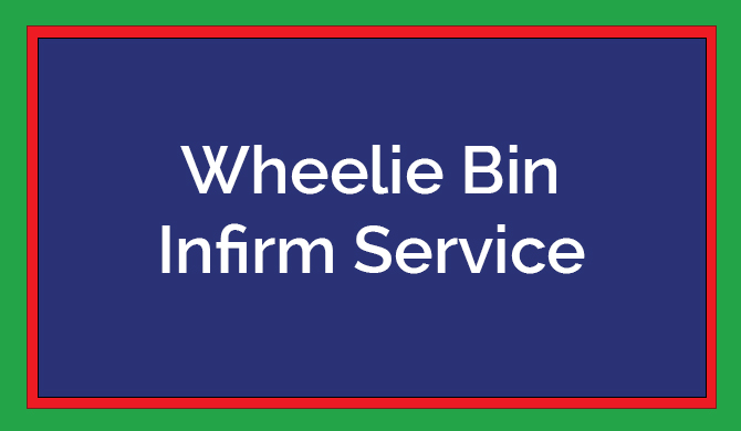 Find out more about Wheelie Bin Infirm Service  - Council Services in Warwick.